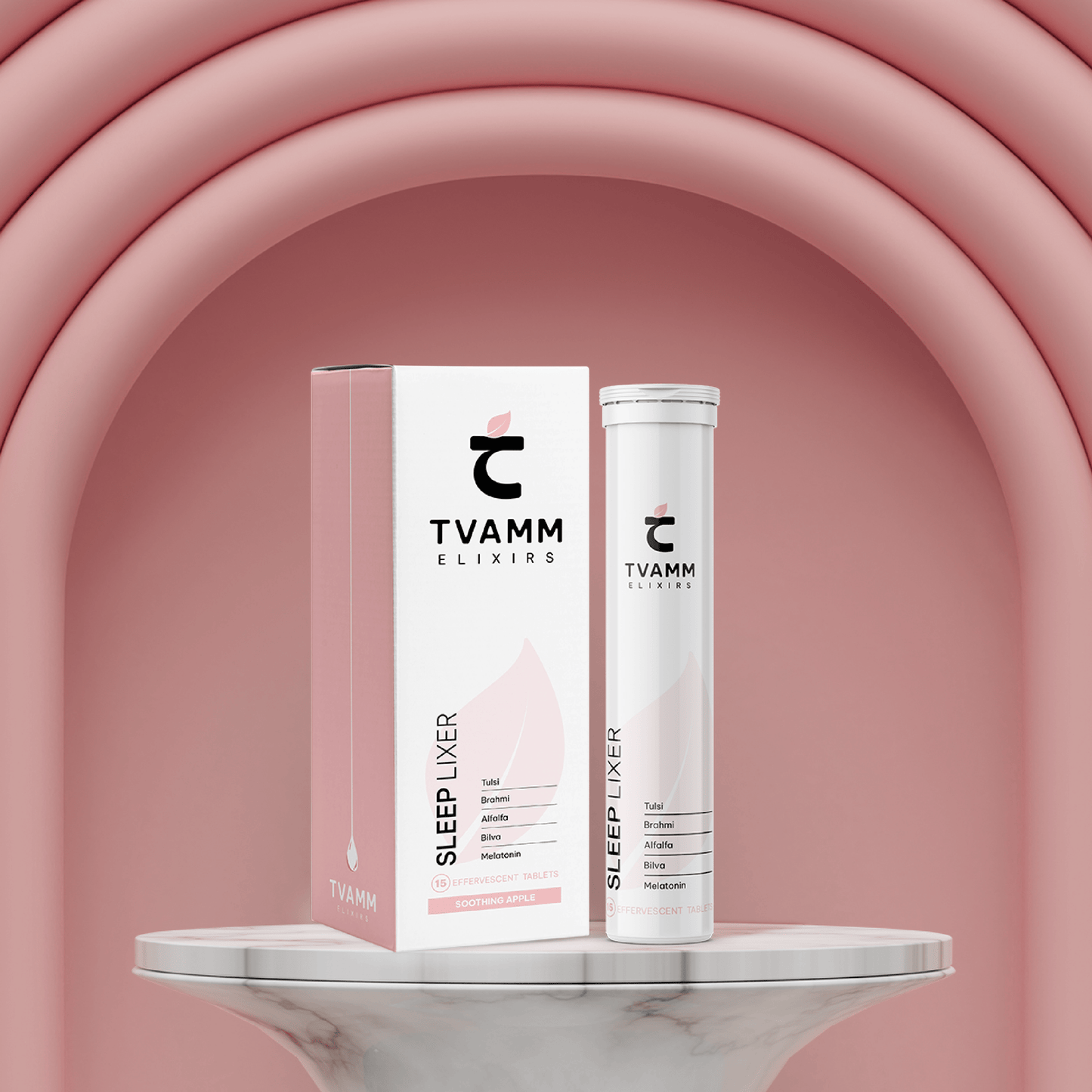 SleepLixer - Calm Mind, Restful Sleep Brahmi, Tulsi Formula