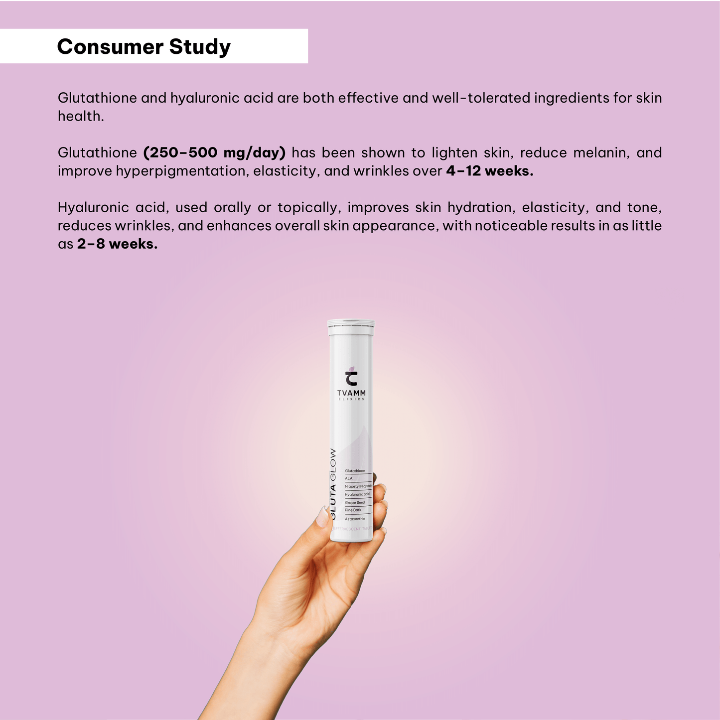 Gluta Glow – With Glutathione, ALA, and Hyaluronic acid for Brighter Skin