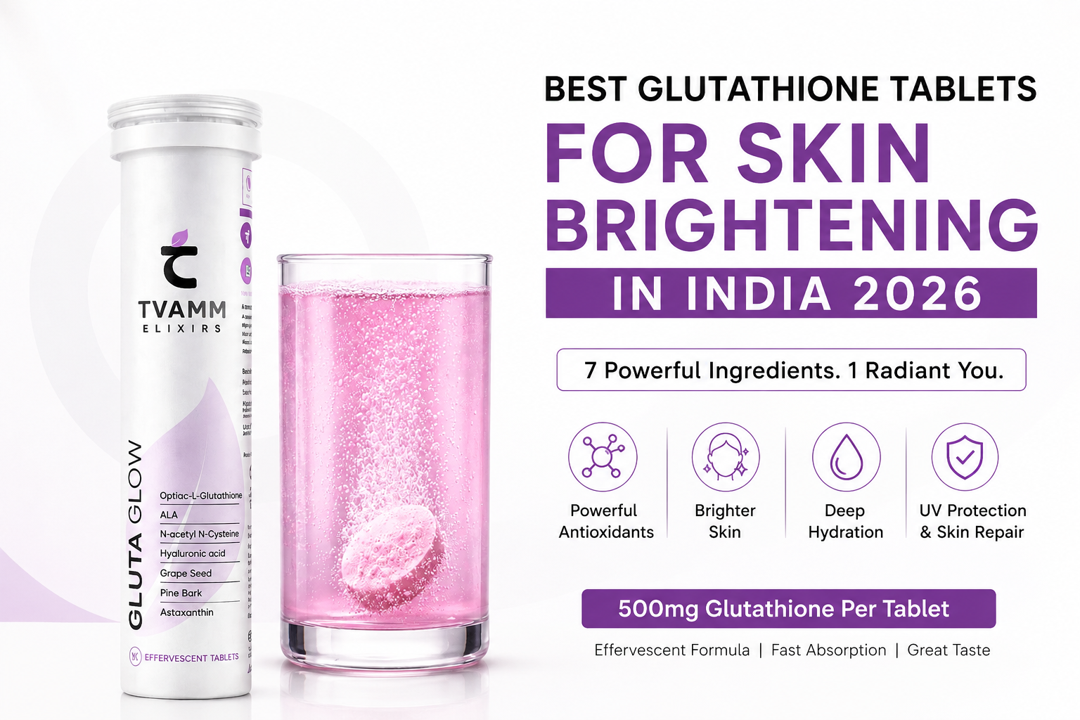 Best Glutathione Tablets for Skin Brightening in India 2026: Honest Buyer's Guide