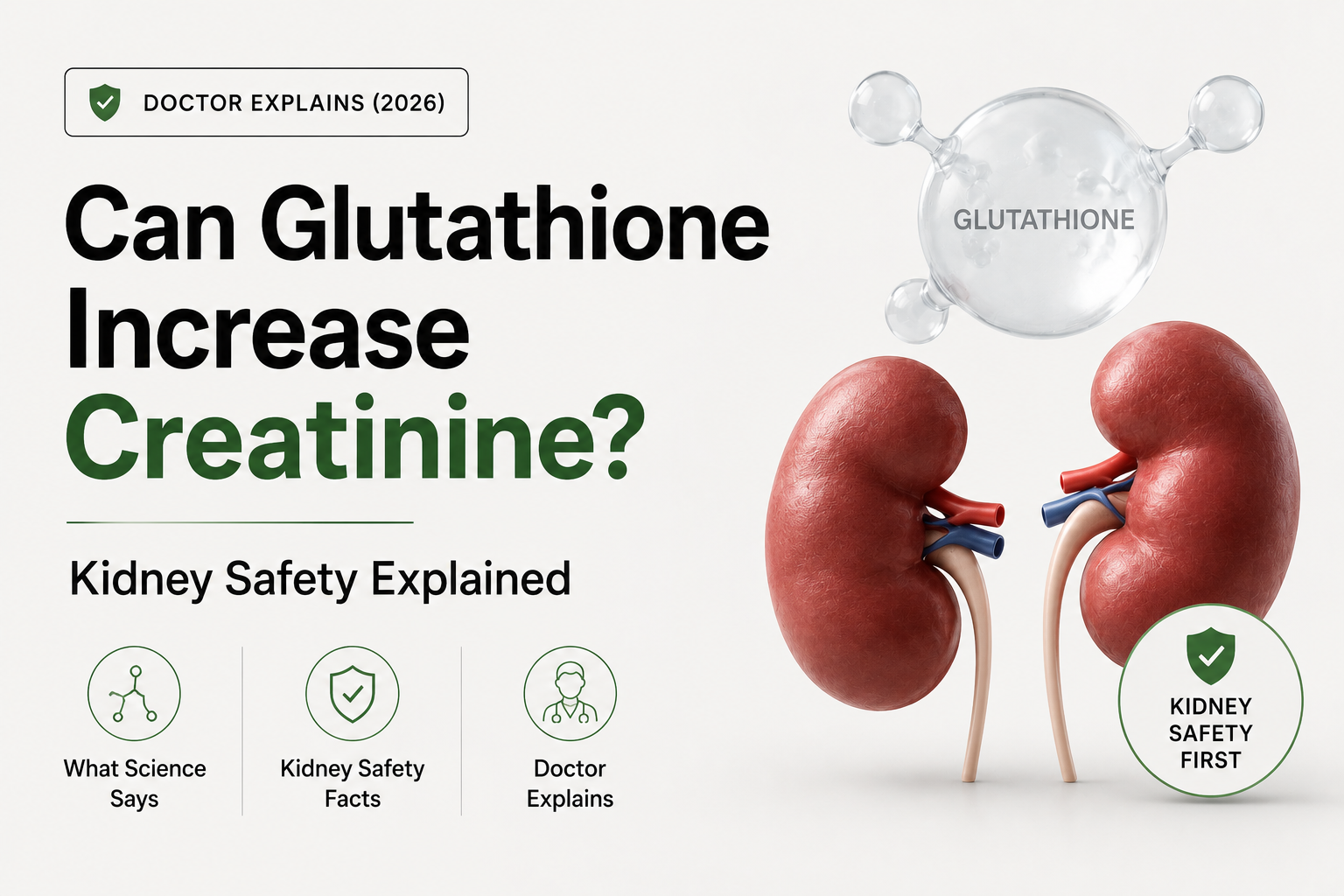 Can Glutathione Increase Creatinine?