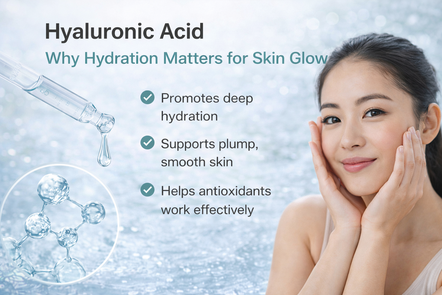 Hyaluronic Acid: Why Hydration Matters for Skin Glow