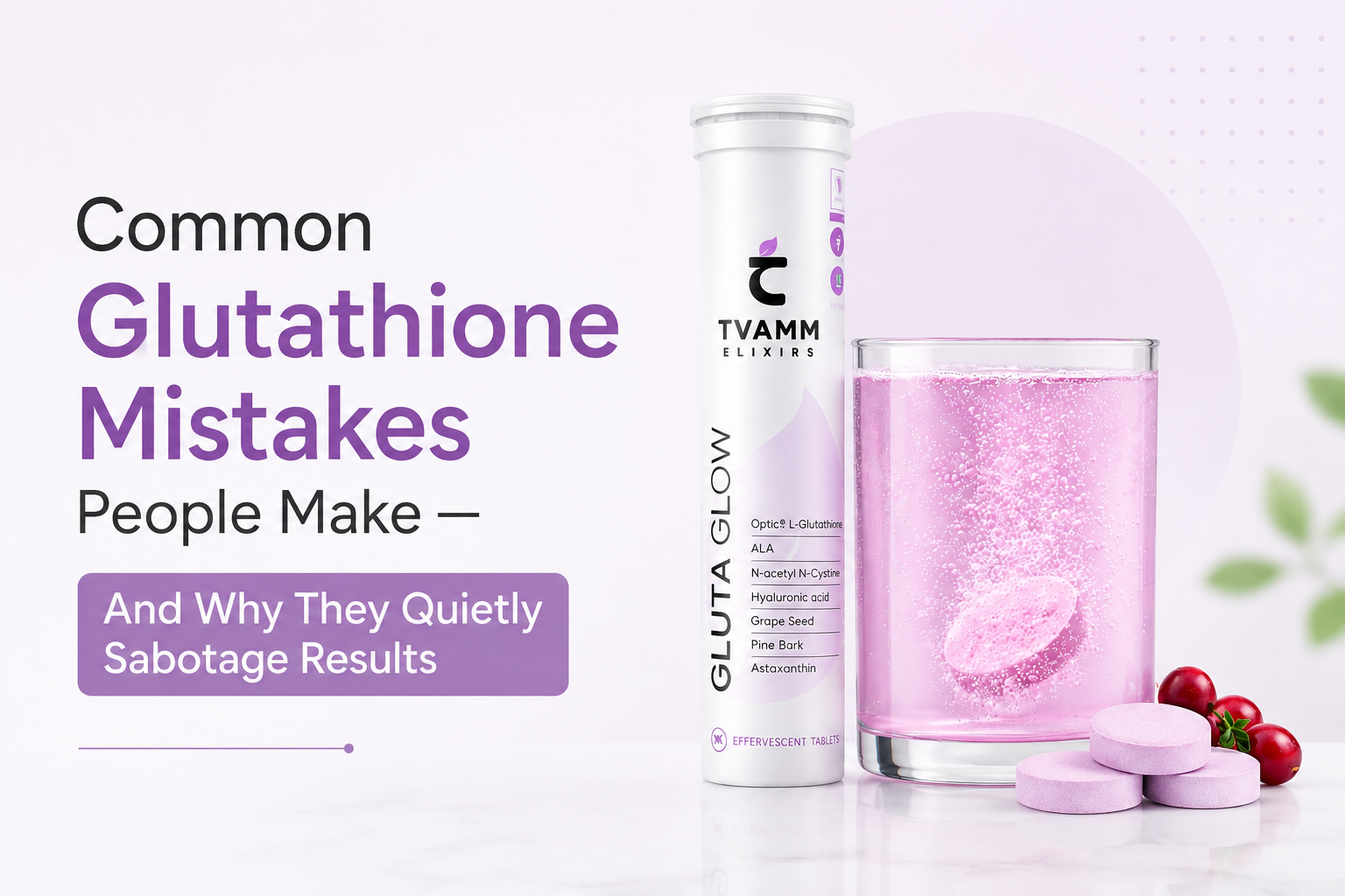 Common Glutathione mistake