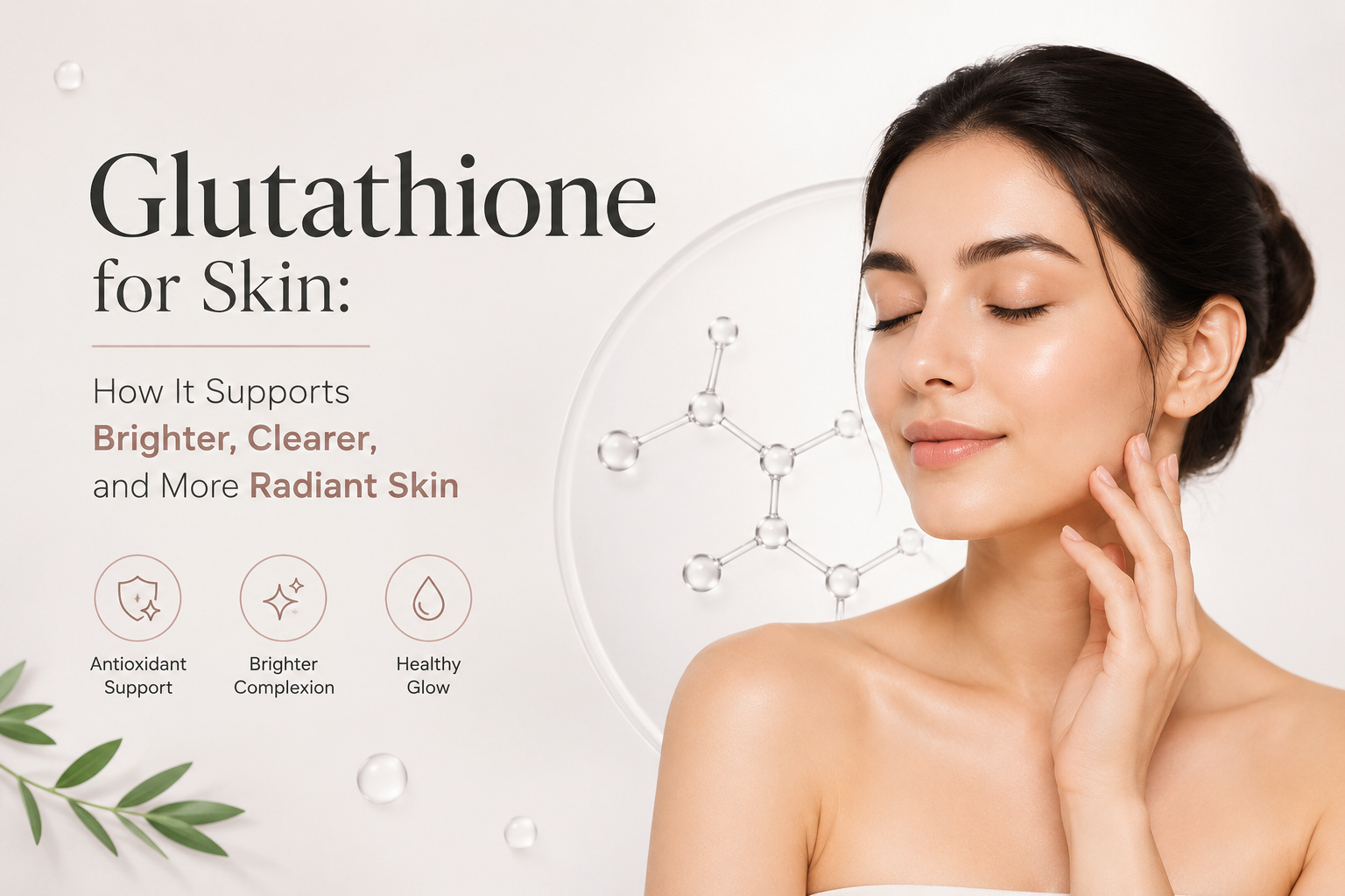 Glutathione for skin