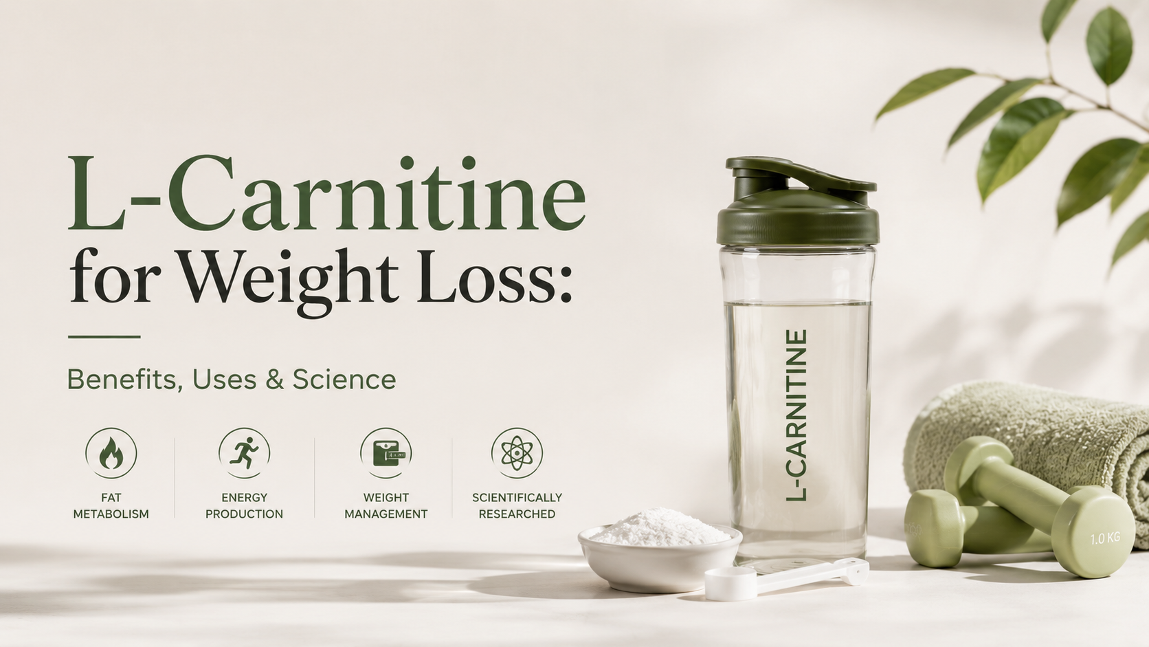 L-Carnitine for Weight Loss: Benefits, Uses & Science
