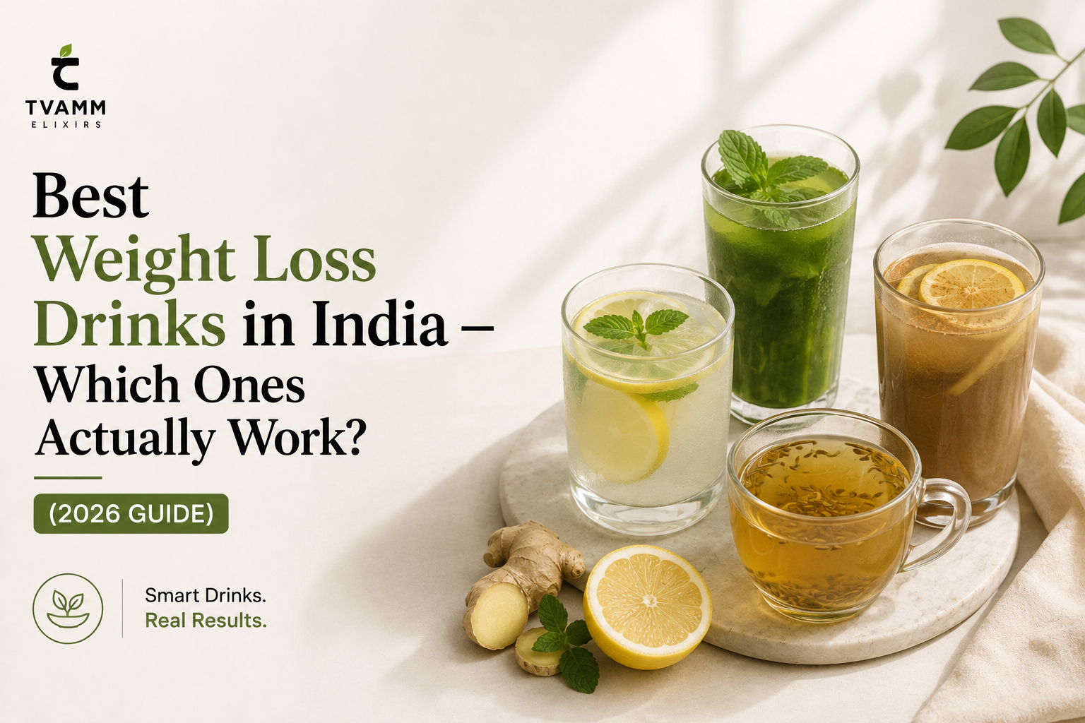 Best Weight Loss Drinks in India — Which Ones Actually Work? (2026 Guide)