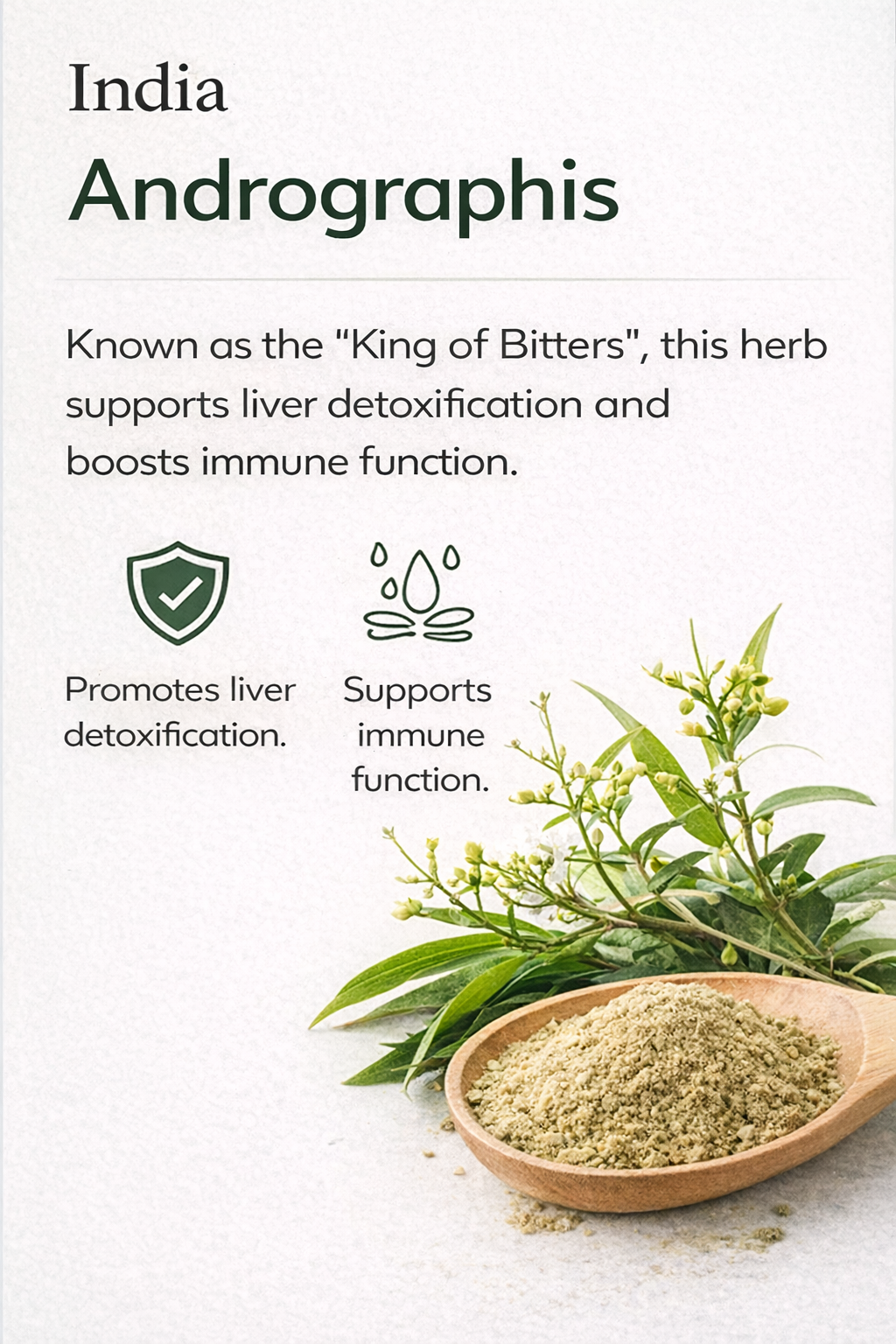 Natural And Traceable Ingredients