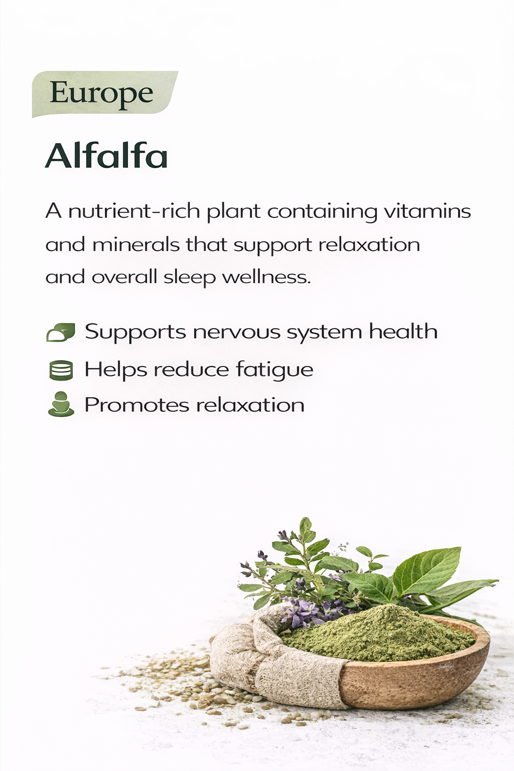 Natural And Traceable Ingredients