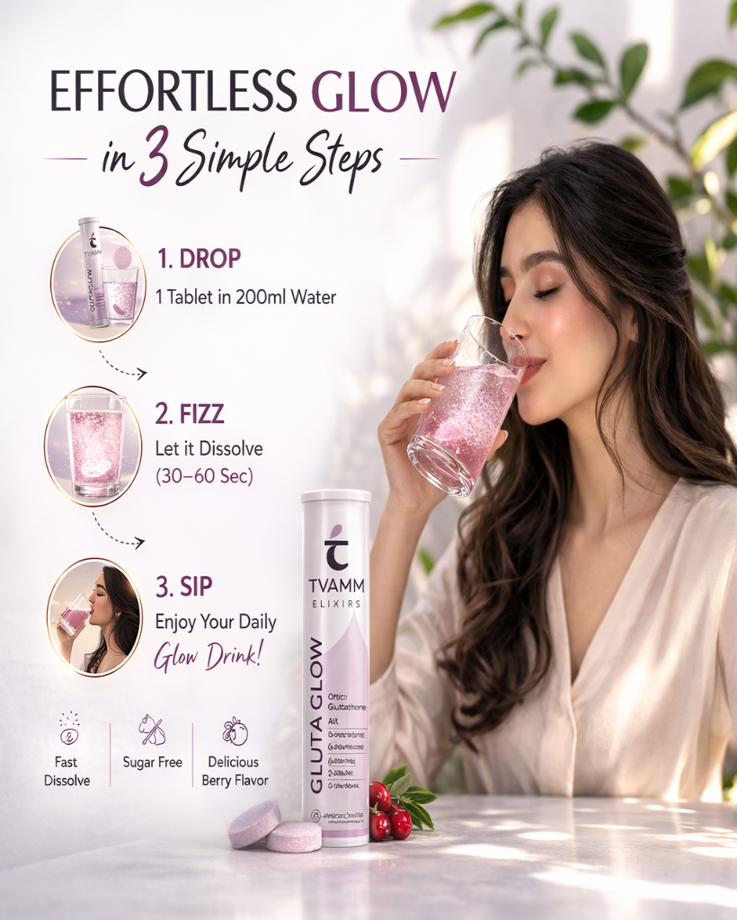 Advanced Gluta Glow – With 7 Potent Antioxidants | Japanese Glutathione for Radiant, Even-Tone & Hydrated Skin with Hyaluronic Acid, Astaxanthin, Pine Bark & ALA to Boost Glutathione Levels