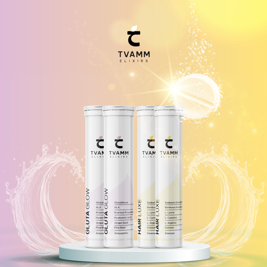 2 GlutaGlow + 2 HairLuxe Combo