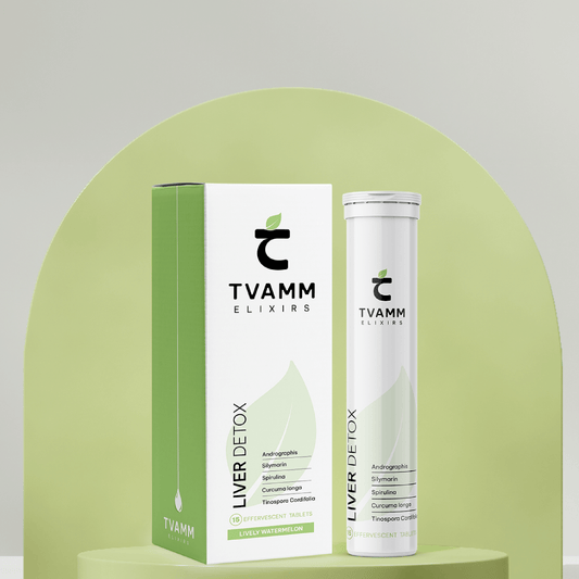 Liver Detox - Immune & Liver Wellness with Turmeric, Silymarin, Andrographis, Giloy Fusion