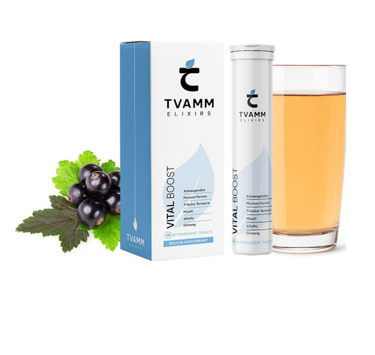 Vital Boost - Adaptogen Fusion with Ginseng, Ashwagandha, alfaalfa & Tribulus