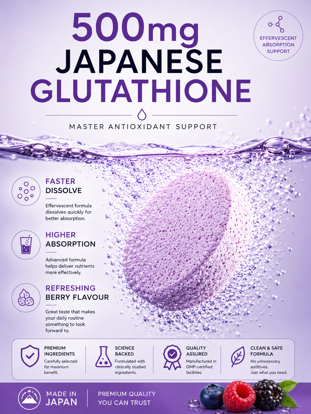 Gluta Glow: India's Only Effervescent Glutathione Tablet – Tvamm Elixirs