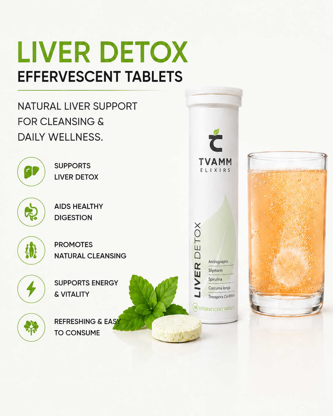 Liver Detox tablet pack 15 days starter for liver cleanse and detox India