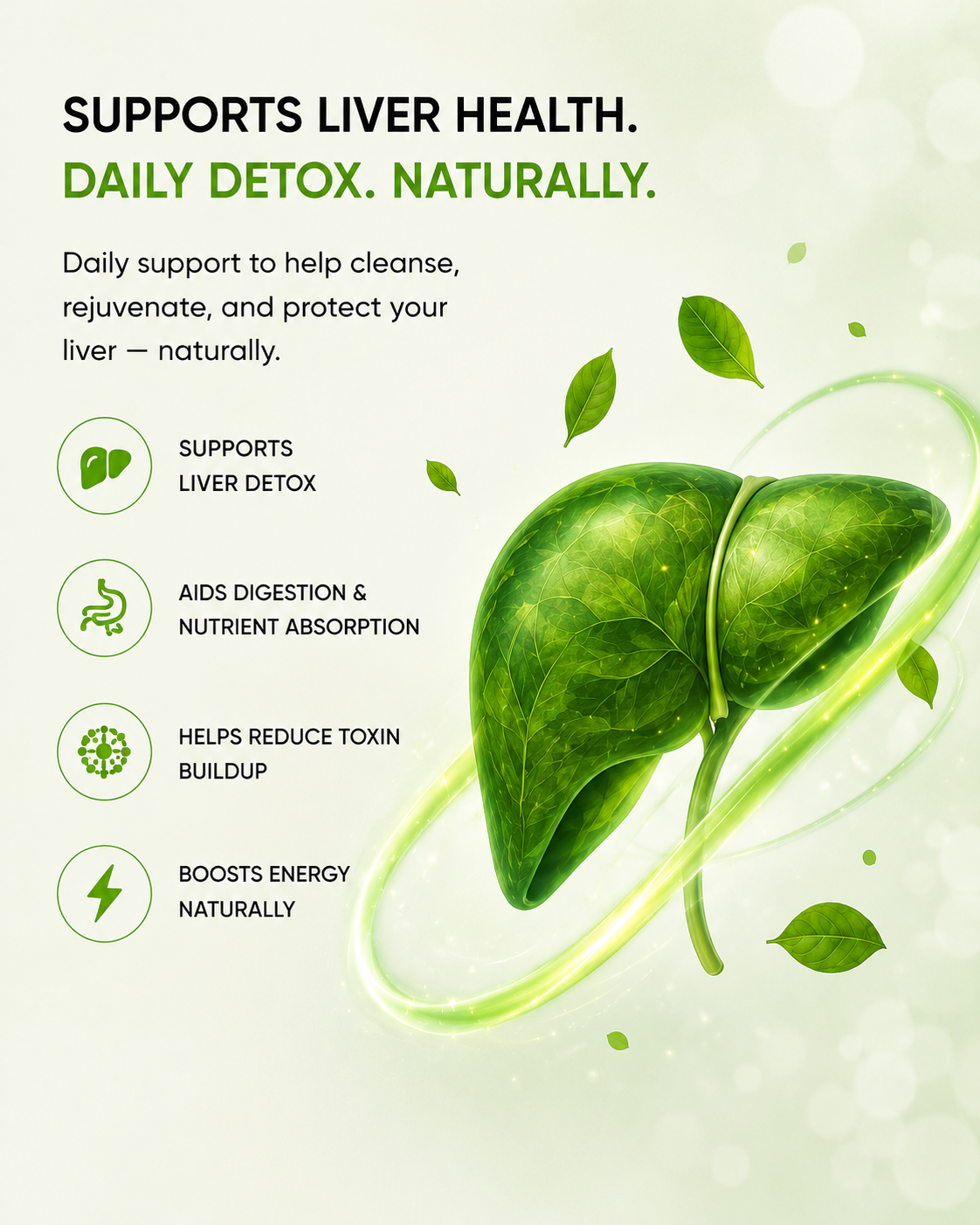 Liver Detox ayurvedic formula with Milk Thistle Giloy and Andrographis