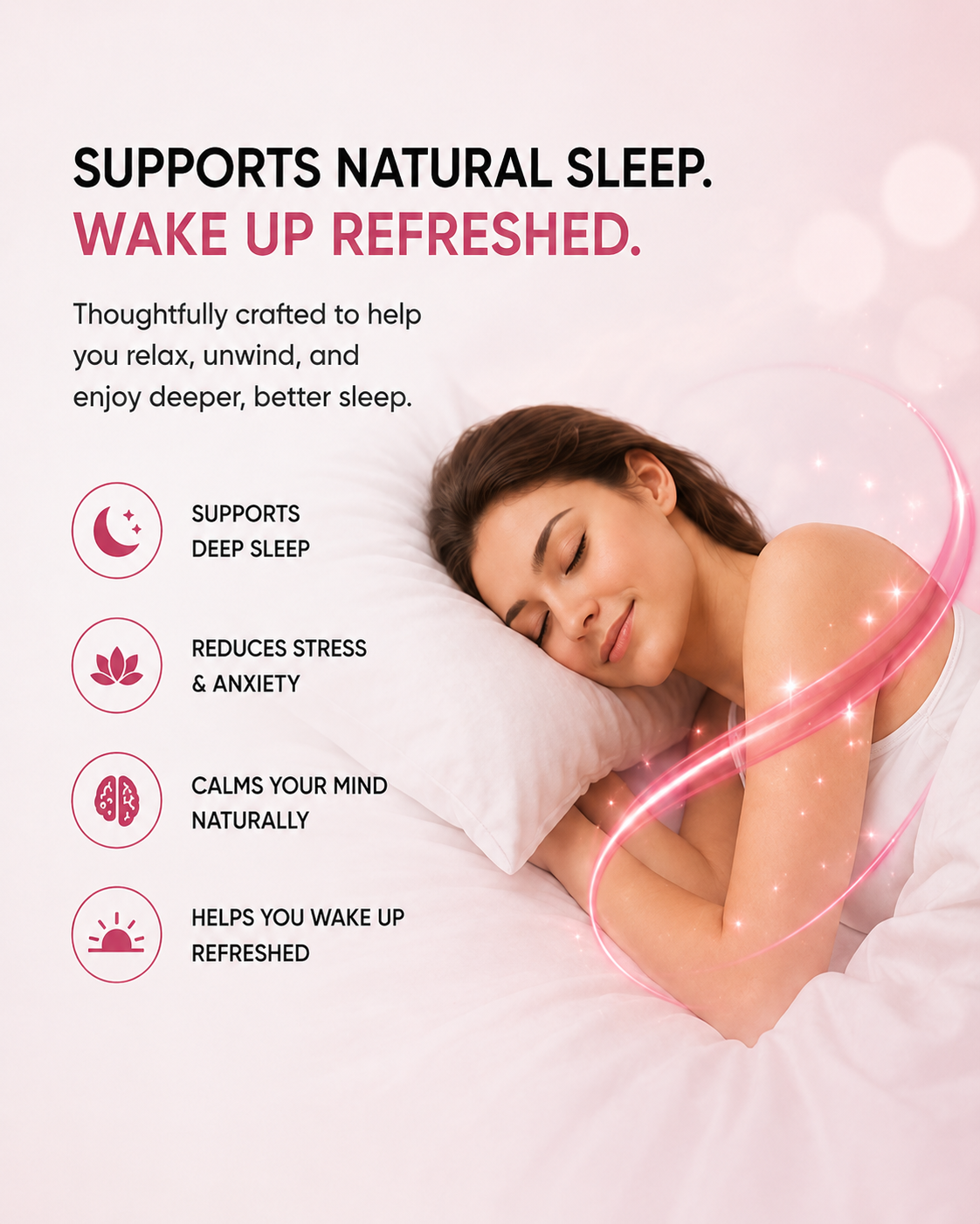 SleepLixer ayurvedic sleep tablet helps fall asleep faster and deeper India