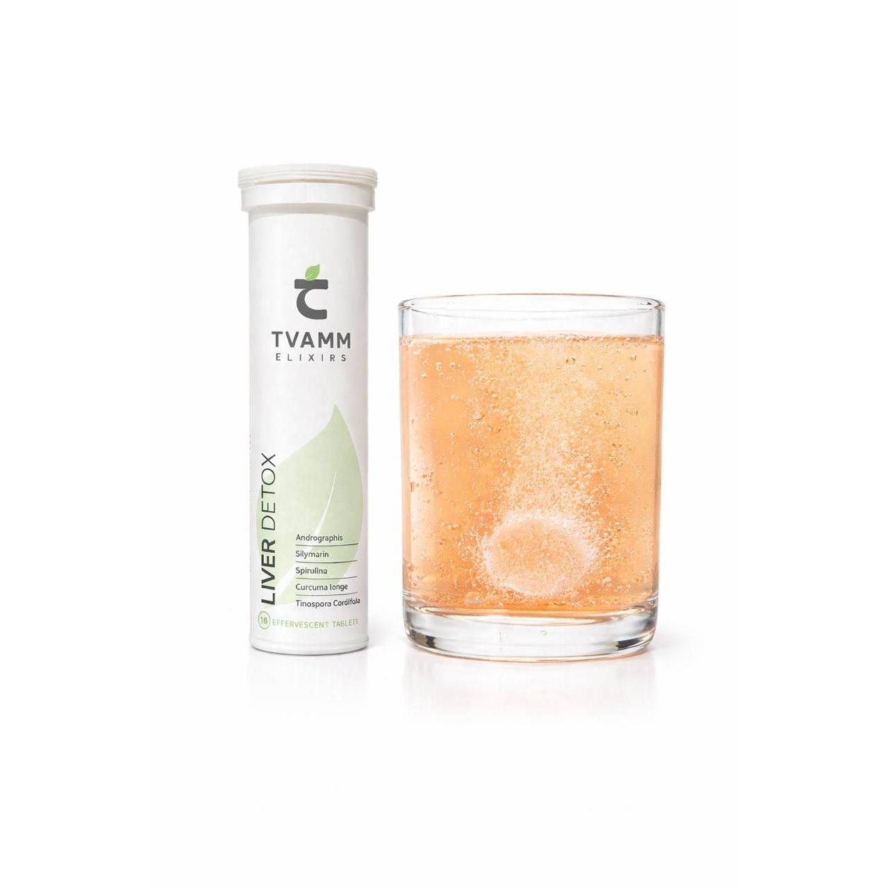 Liver Detox - Immune & Liver Wellness with Turmeric, Silymarin, Andrographis, Giloy Fusion