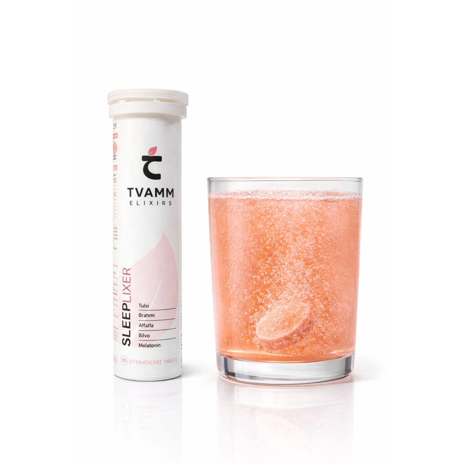 SleepLixer - Calm Mind, Restful Sleep Brahmi, Tulsi Formula